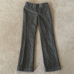Black and white Banana Republic Work Pants